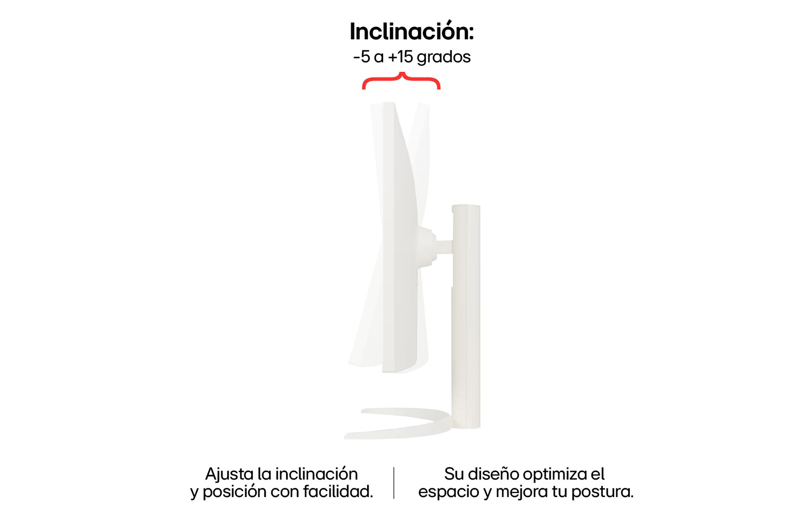 Movimiento de abajo hacia arriba Monitor 32sr75u